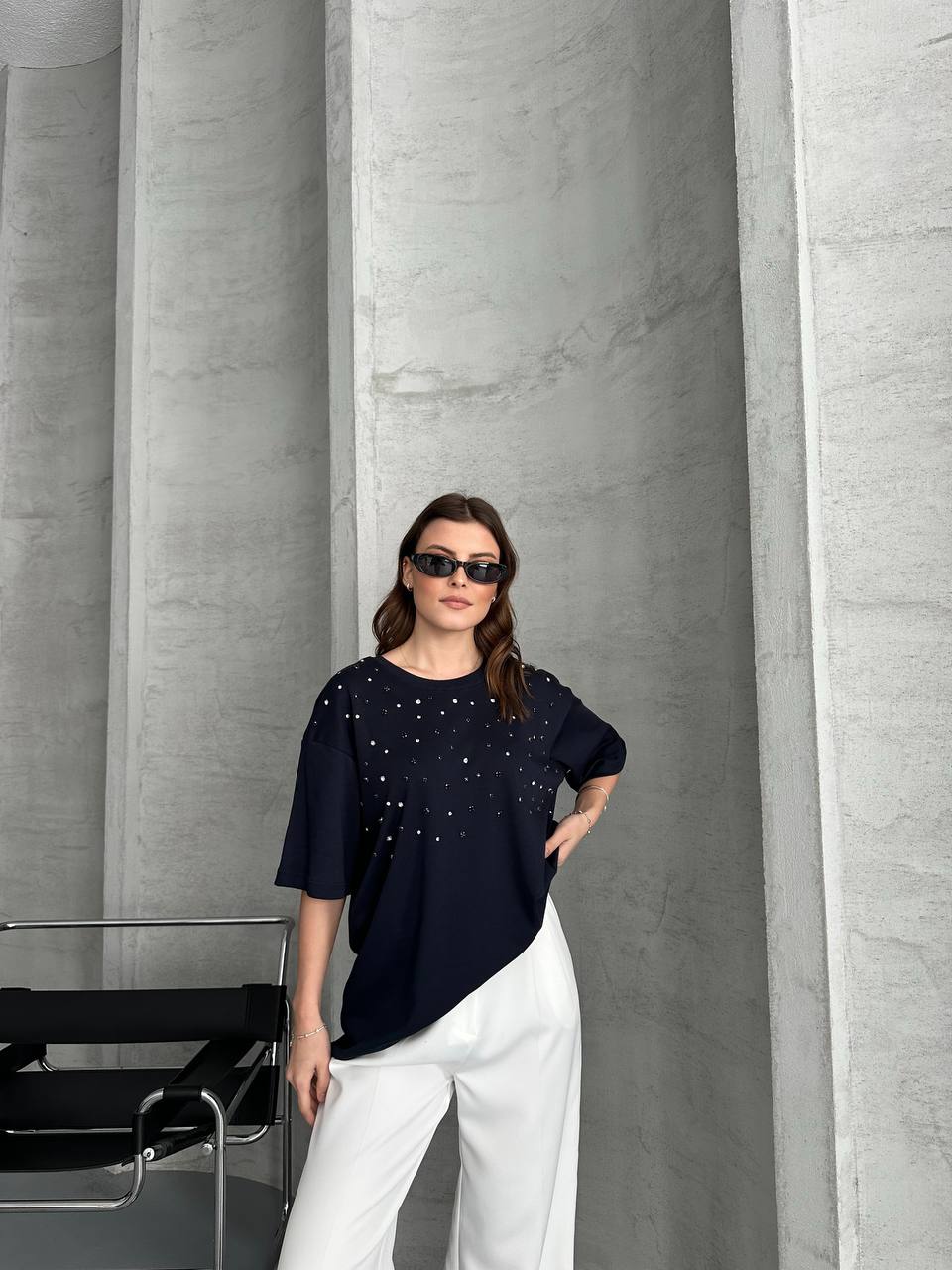ZARA TAŞLI T-SHIRT