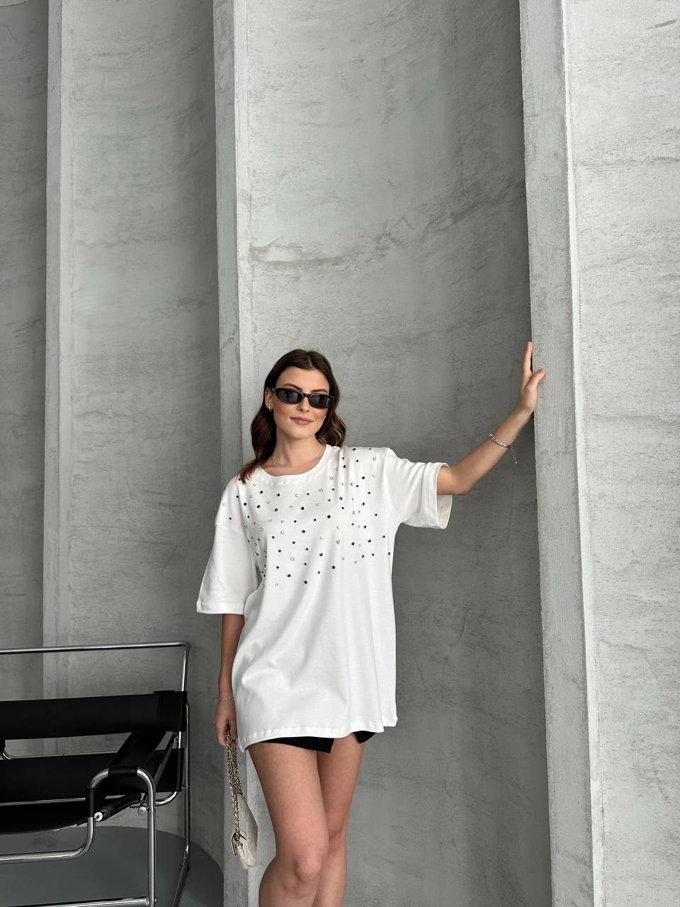 ZARA TAŞLI T-SHIRT
