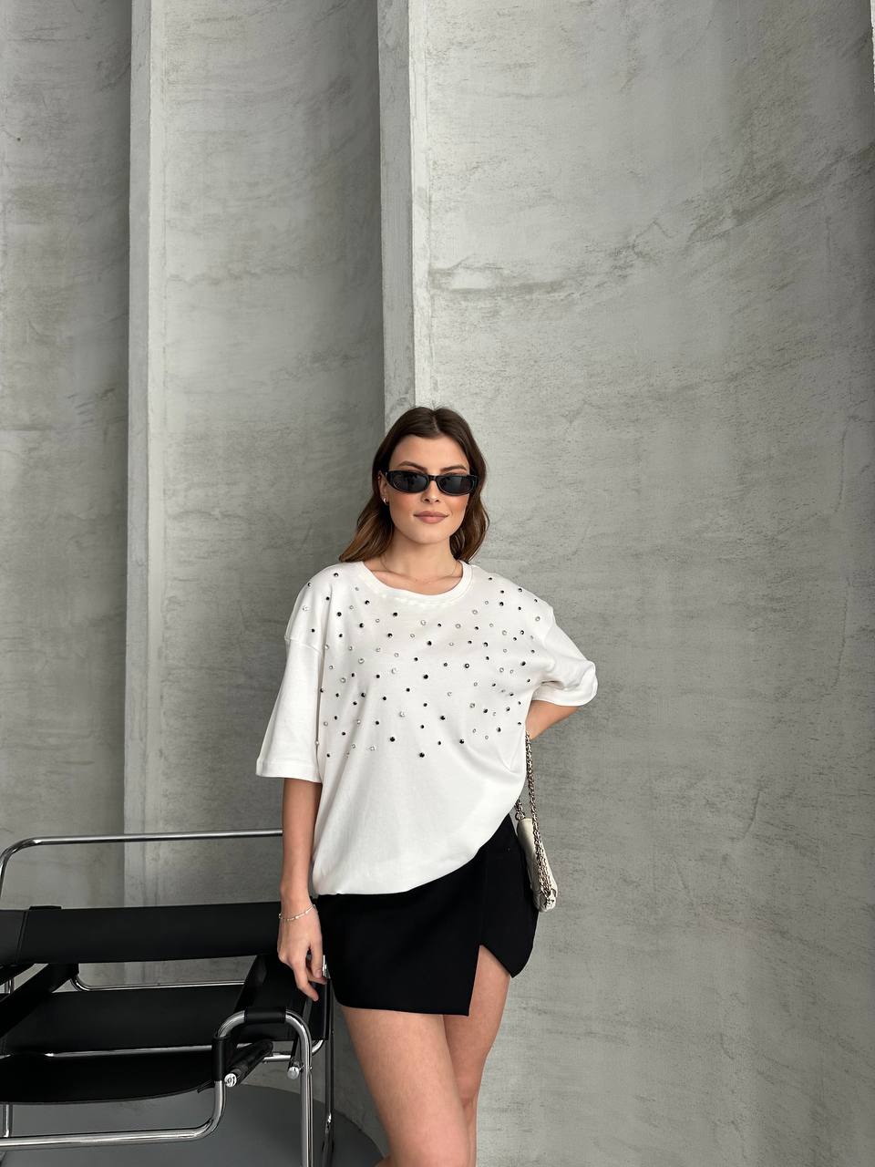 ZARA TAŞLI T-SHIRT