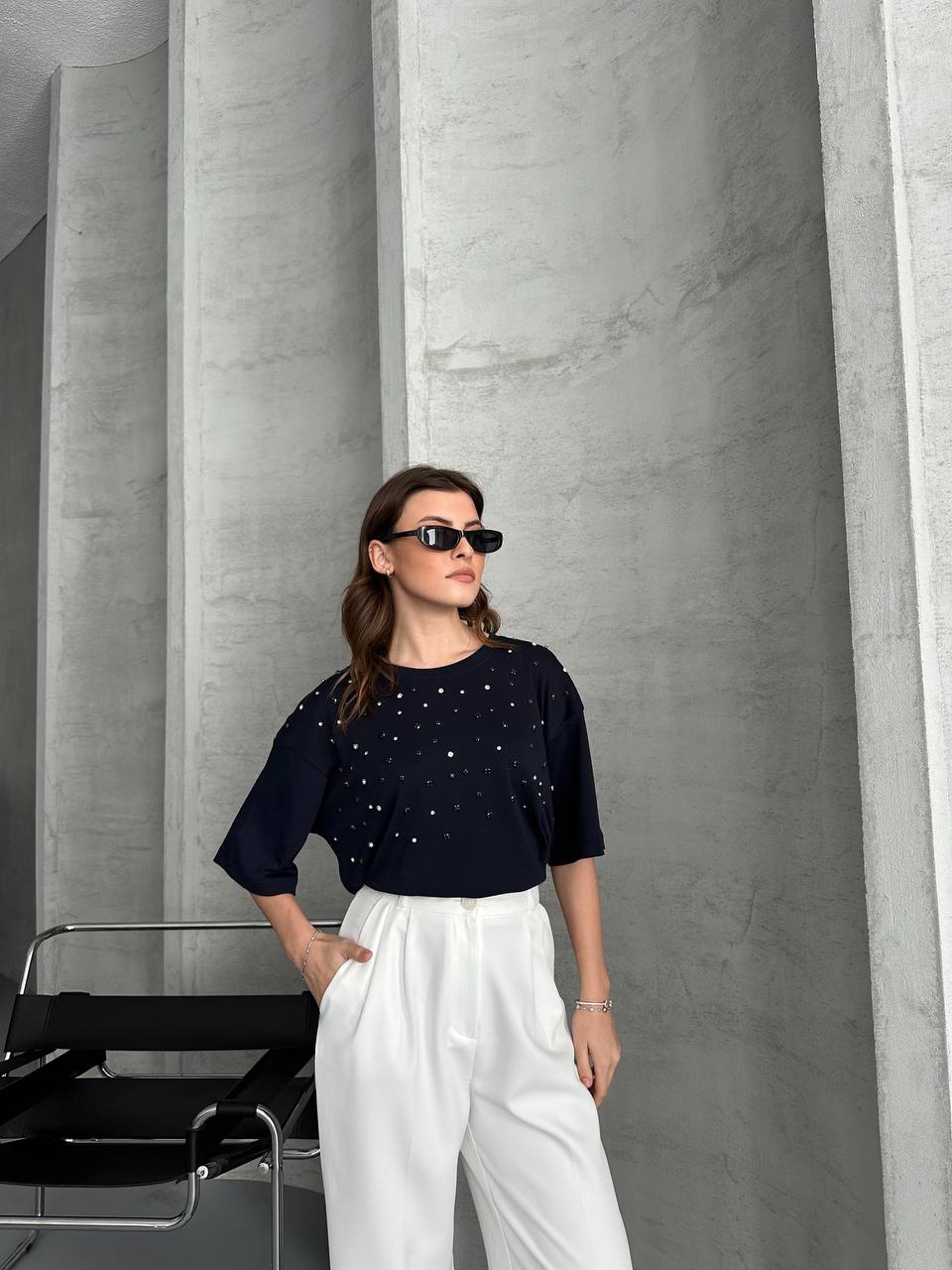 ZARA TAŞLI T-SHIRT