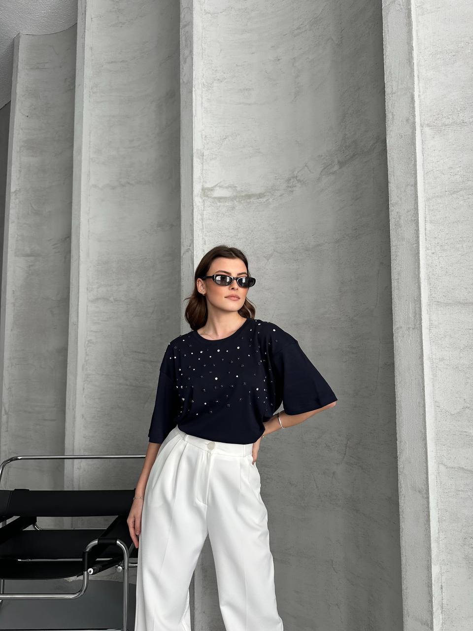 ZARA TAŞLI T-SHIRT